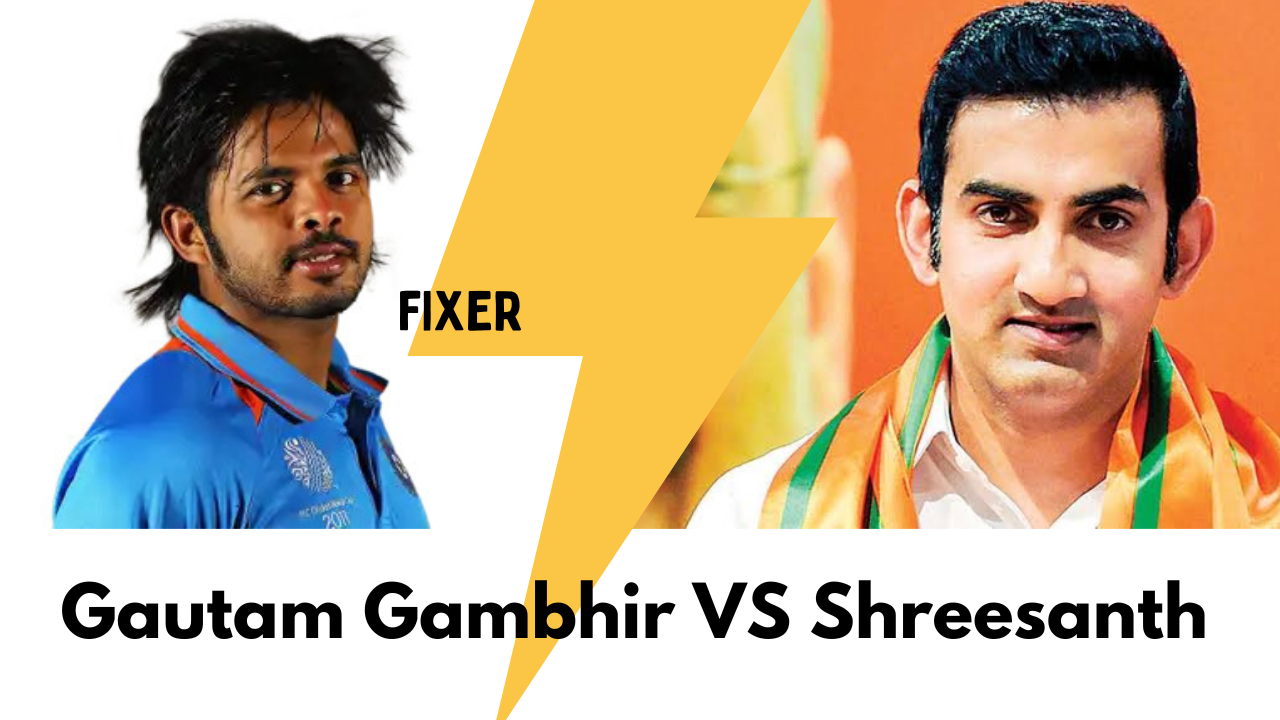 Gautam Gambhir VS Shreesanth Full Video Showdown!