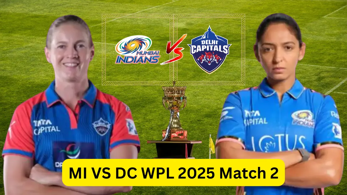 MI VS DC WPL 2025 Match 2