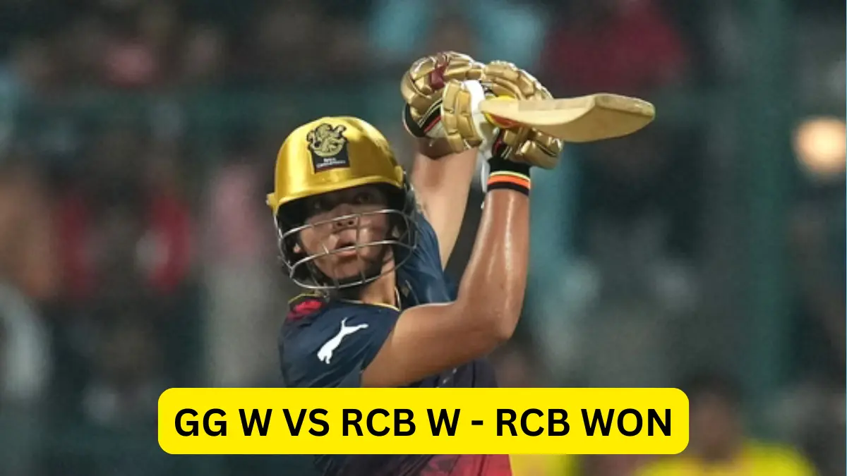 Richa Ghosh - GG W VS RCB W 1st Match WPL 2025